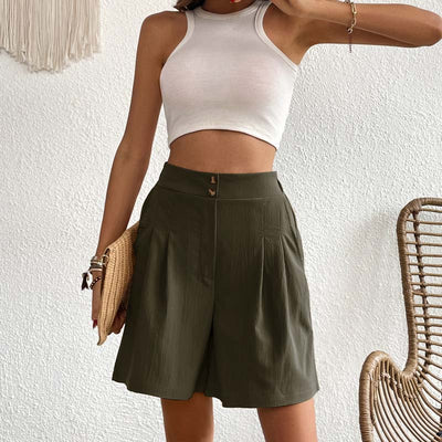 Bersha Shorts | Lässige farbige Sommer-Bermudas Damen