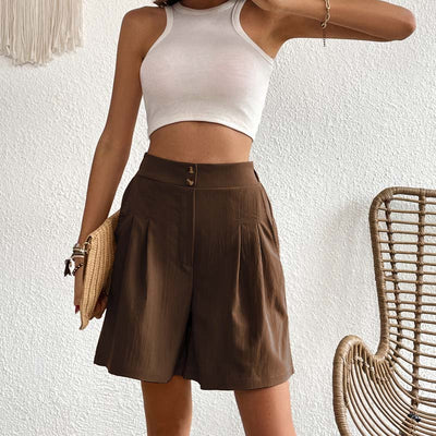 Bersha Shorts | Lässige farbige Sommer-Bermudas Damen