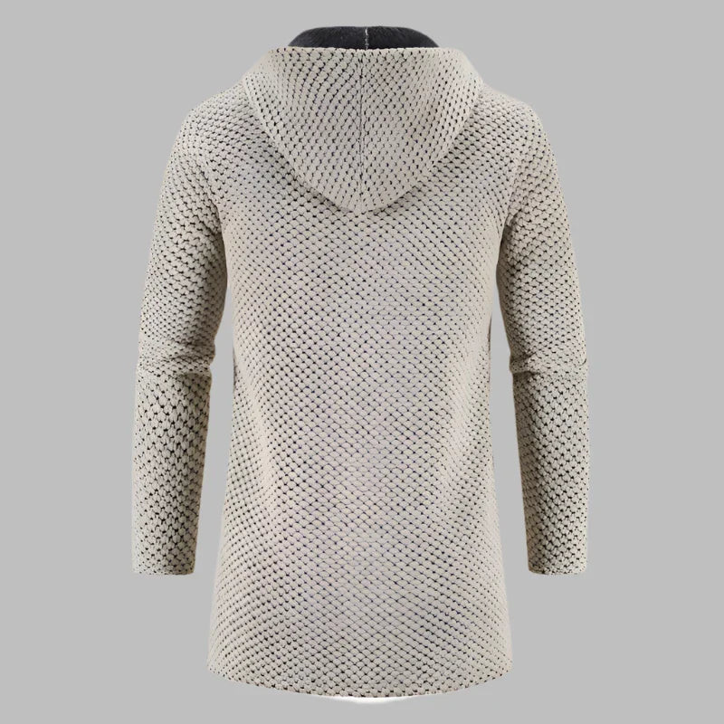 Hoodie für Herren - Leichte Sommerjacke mit Kapuze und Reißverschluss