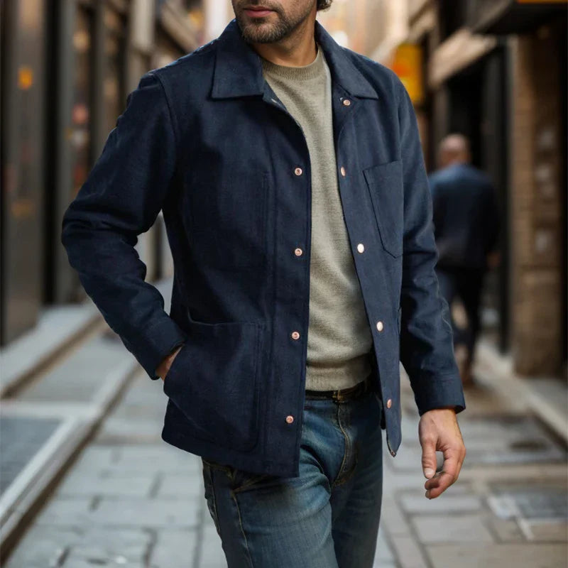 Sterling Sommer Overshirt | Legere elegante Herrenjacke