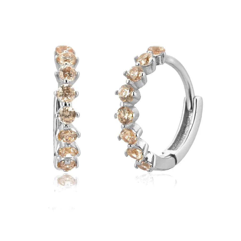 OHRRINGE LE CHIC | SILBER ROSÉ QUARTZ