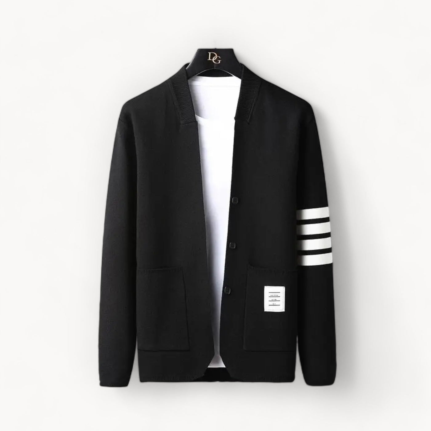 Eleganter Casuales Wintermantel für Herren
