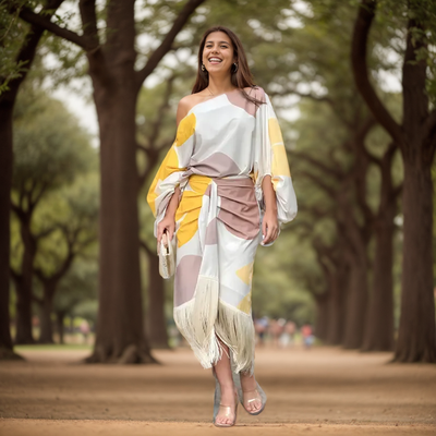 Hannah - Bedrucktes Zweiteiler-Set