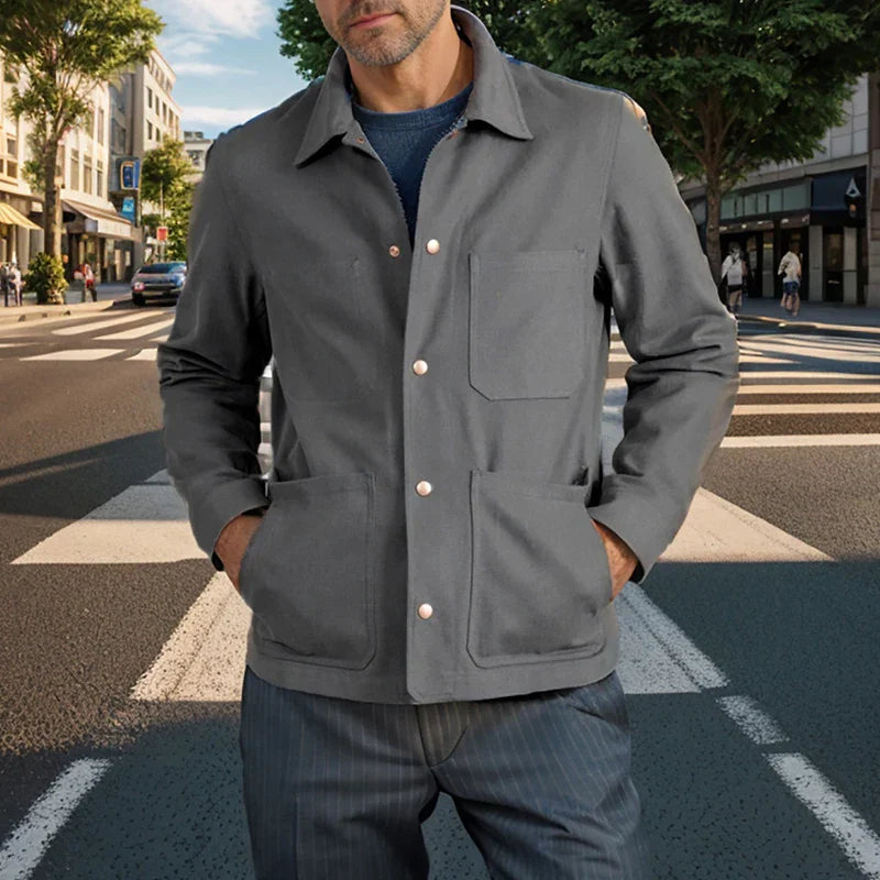 Sterling Sommer Overshirt | Legere elegante Herrenjacke