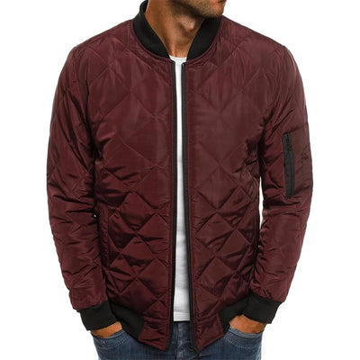 Ambrogio | Casual Jacke Premium mit Rhombusdesign