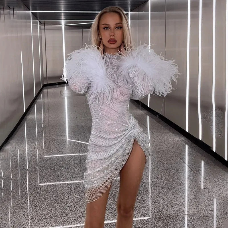 Heaven™ | Glitzerndes Federkleid