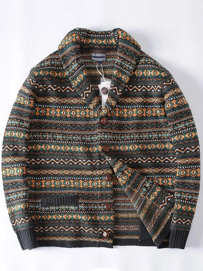 Leo | Vintage Isländischer Pullover