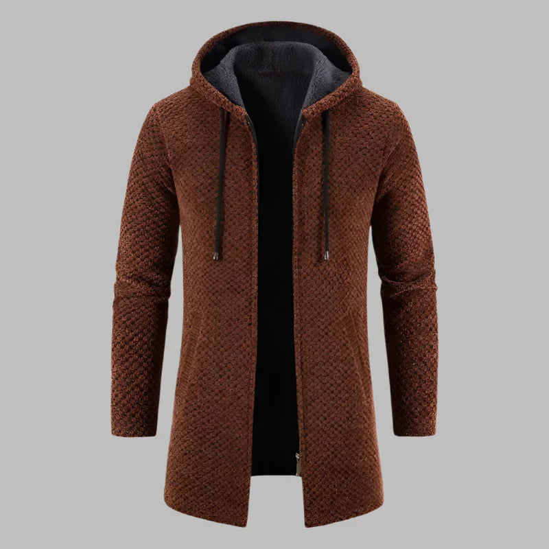 Hoodie für Herren - Leichte Sommerjacke mit Kapuze und Reißverschluss