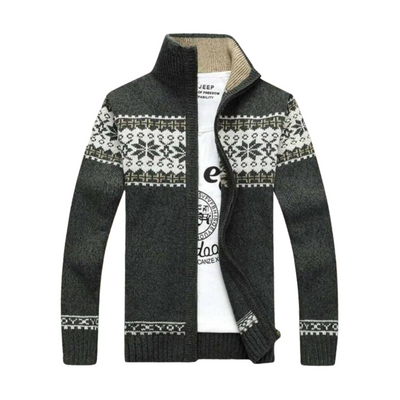Nordic Snowflake Pullover für Männer