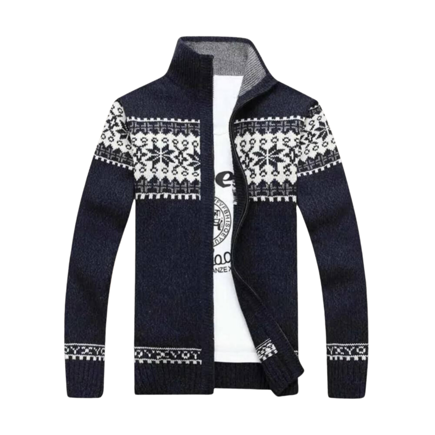 Nordic Snowflake Pullover für Männer