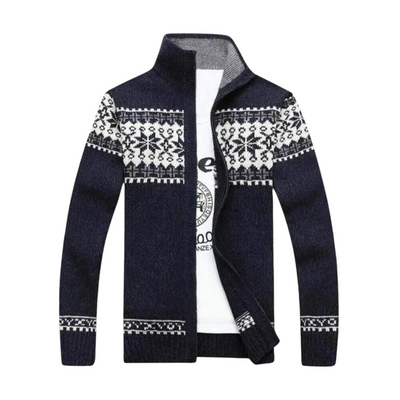Nordic Snowflake Pullover für Männer