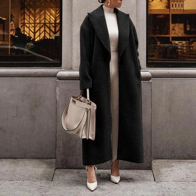Kuscheliger Oversized-Langmantel für Frauen