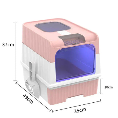 SteriPaw Haven – Selbstreinigendes Katzenklo mit automatischer Sterilisation für Zuhause