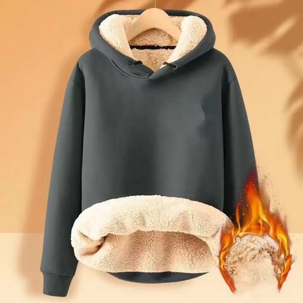 Lässige Sherpa-Winterjacke für Männer