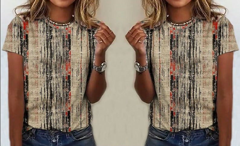 Sarah | Vintage Grafik T Shirt