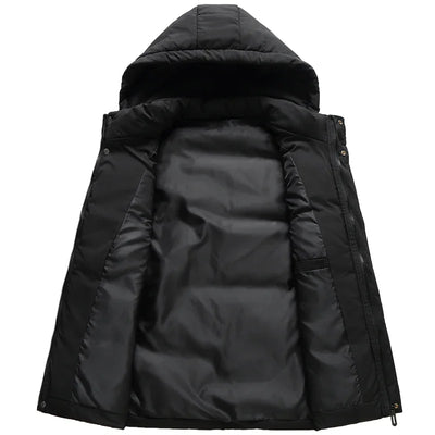 Leichte Sommerweste für Herren - Moderne Übergangsjacke mit Kapuze