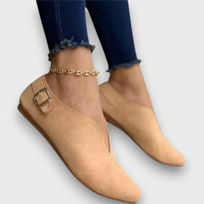 Zerina – Klassische Flats mit edler Schnalle