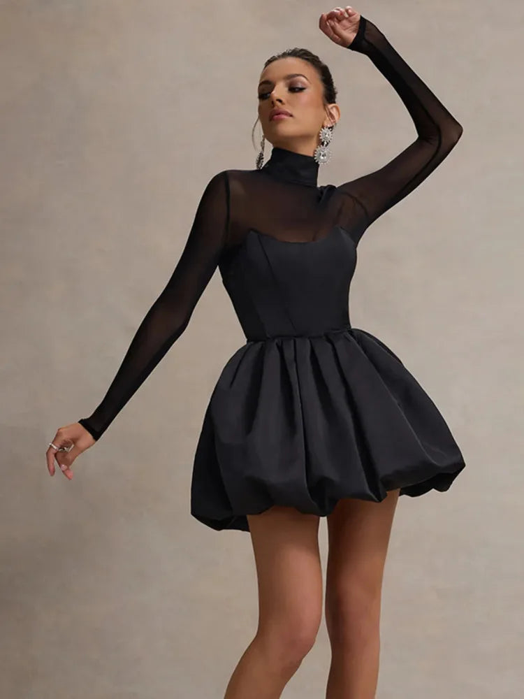Virginia™ | Ballonkleid aus Netzstoff