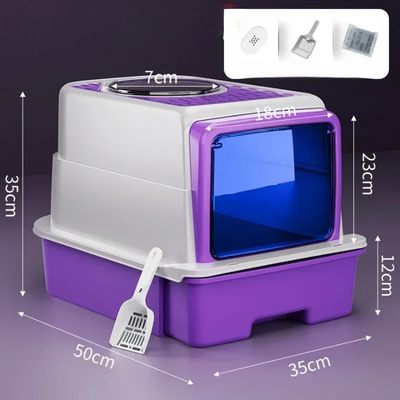 SteriPaw Haven – Selbstreinigendes Katzenklo mit automatischer Sterilisation für Zuhause