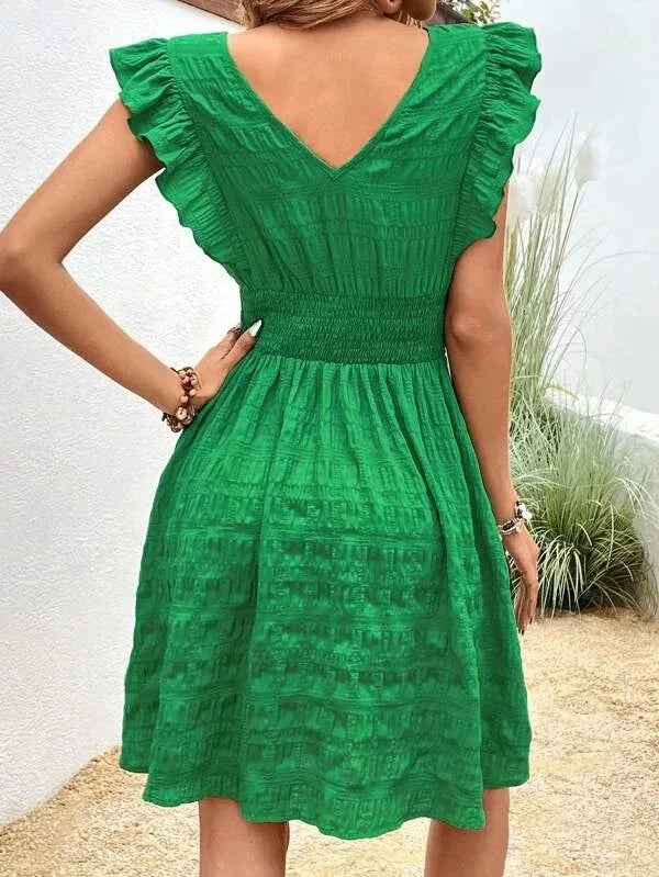 Sommerkleid für Damen - Elegantes Luftiges italienisches Maxikleid