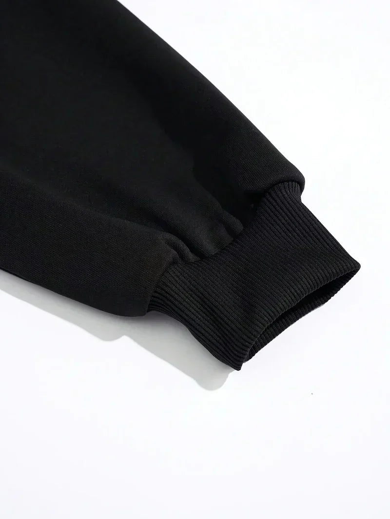 Sweatshirt mit Herzprint | Rundhalsausschnitt | Lässiger Streetstyle