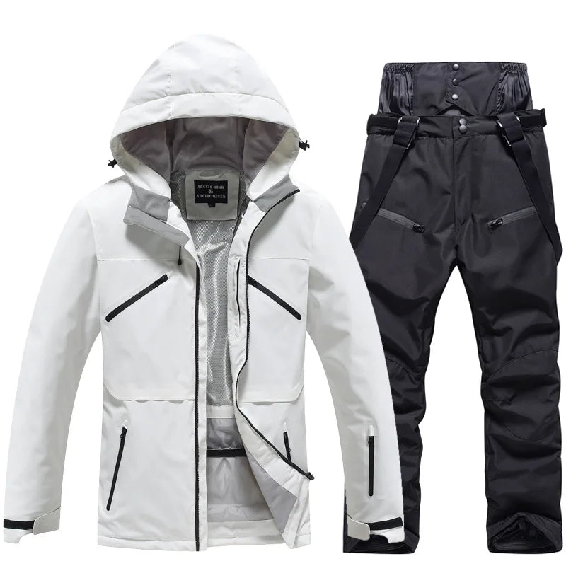 Unisex Winter Skianzug | Zweiteiliges Set