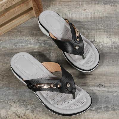 Amanda Clip Toe Sandalen | Moderne Sommer-Strand-Flip-Flops für den Sommer