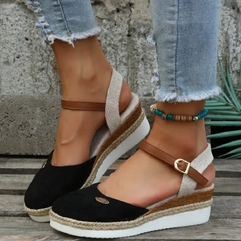 Ziza Espadrilles Plateau Sommeredition | Stilvolle, bequeme Keilabsätze für Damen