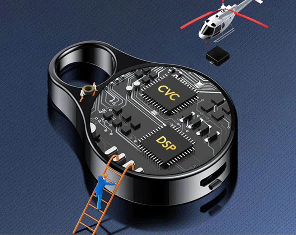 Diskrete Aufzeichnung mit Norvox Mini Sprachmemo Anhänger