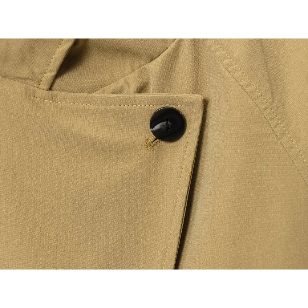 Kiana | Kurze Stehkragen-Mantel