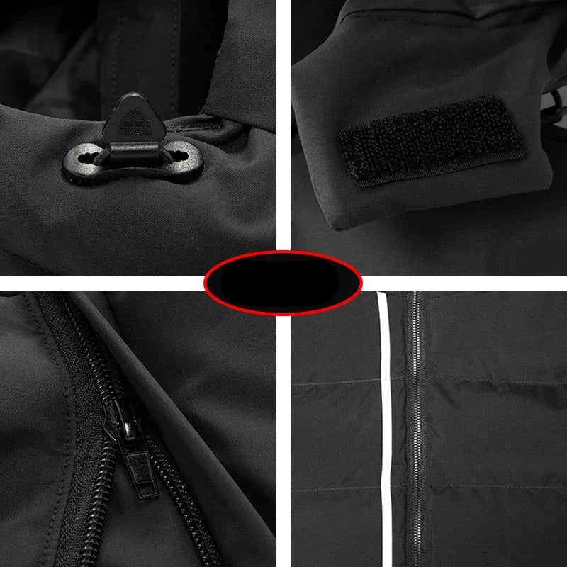 Steppweste für den Herbst - Leichte Übergangsjacke mit Kapuze für Herren