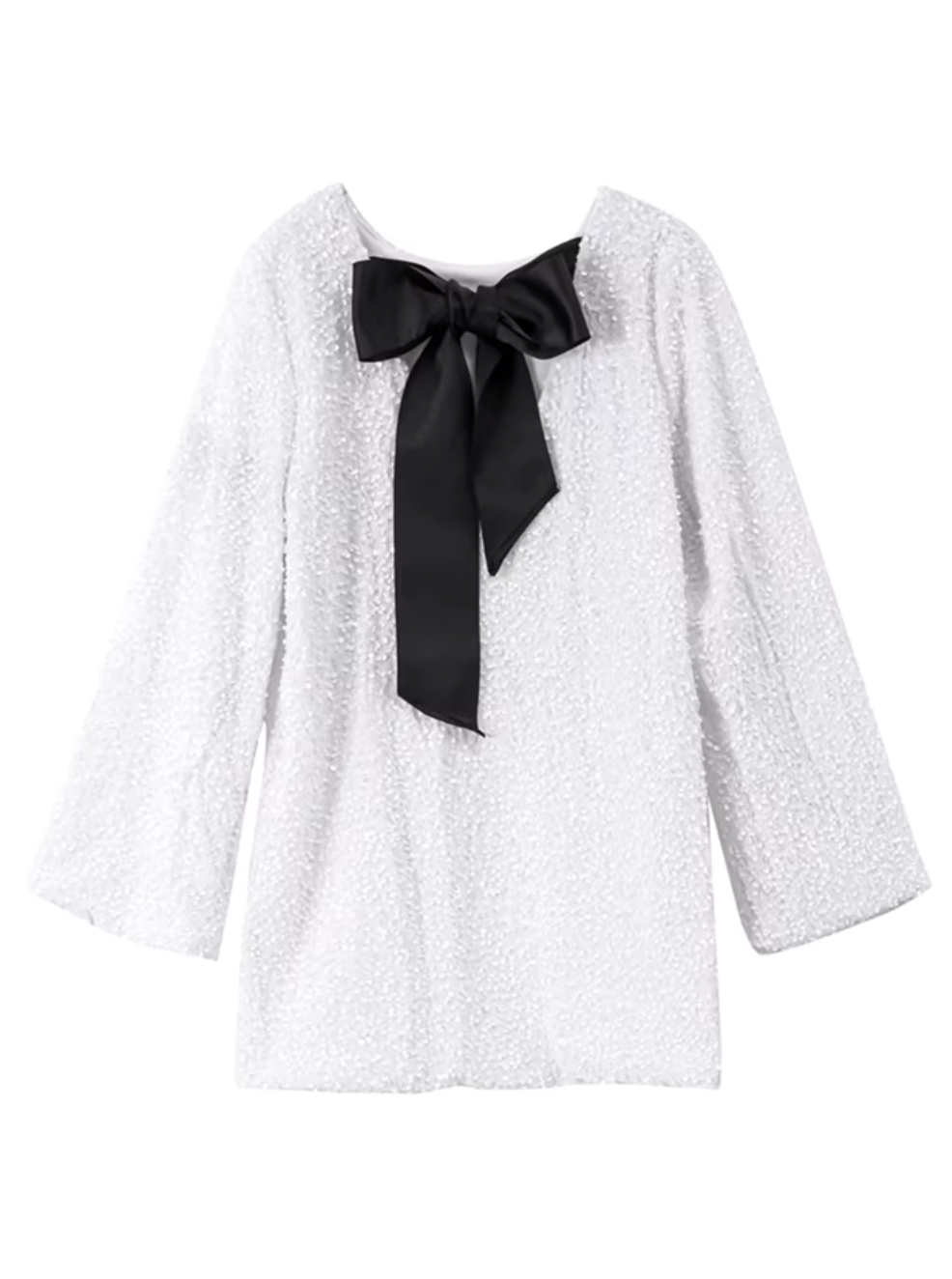 Izzy™ | Pailletten-Schleifenkleid