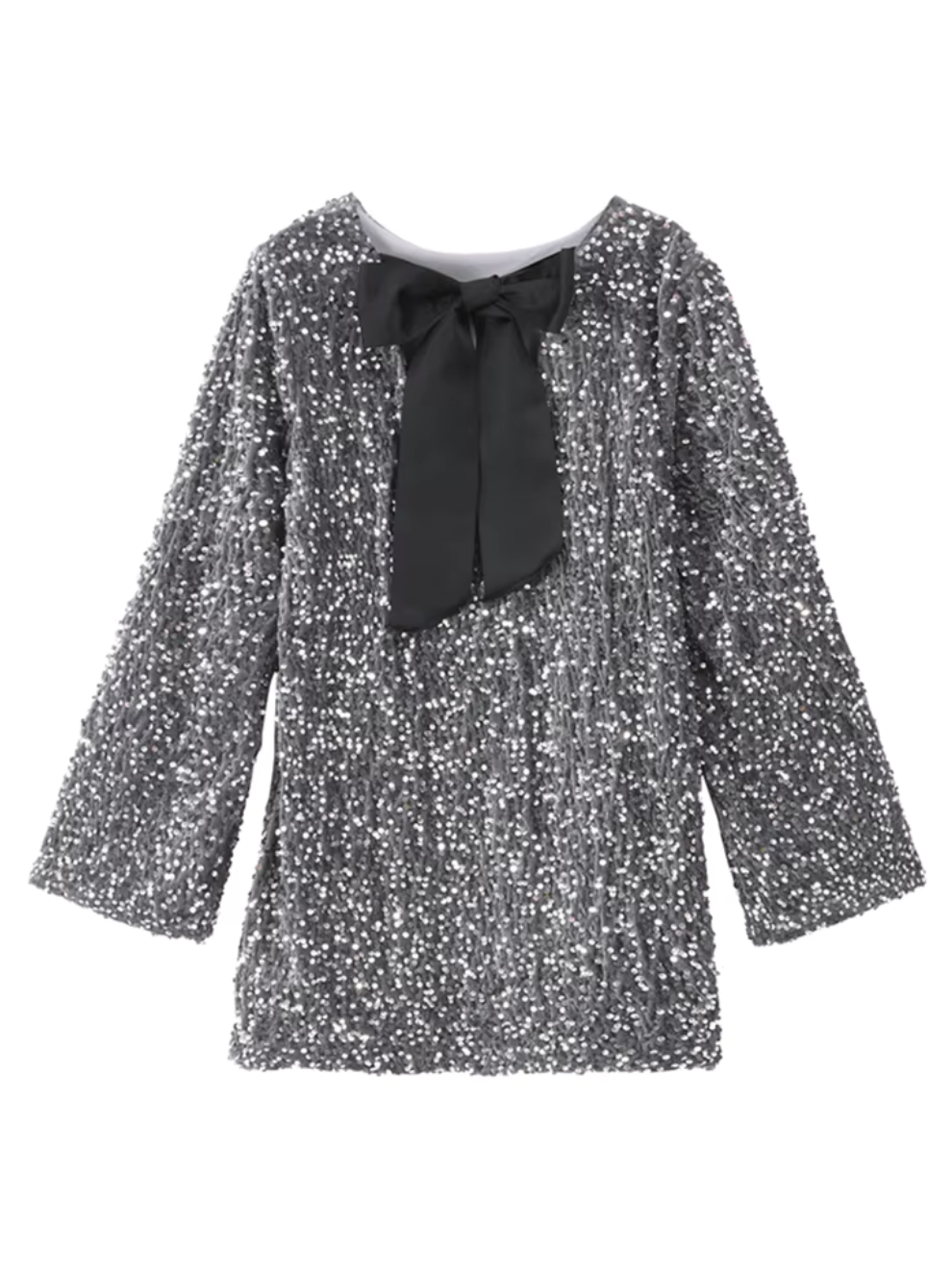 Izzy™ | Pailletten-Schleifenkleid