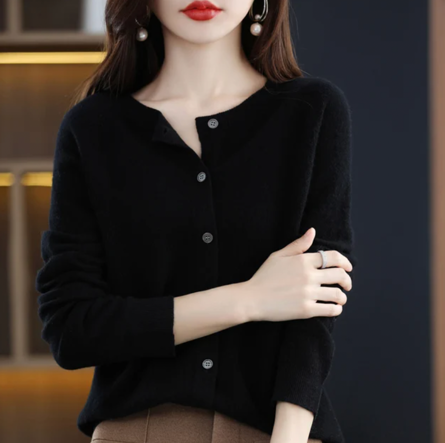 Annika | Kuschelige Wolljacke