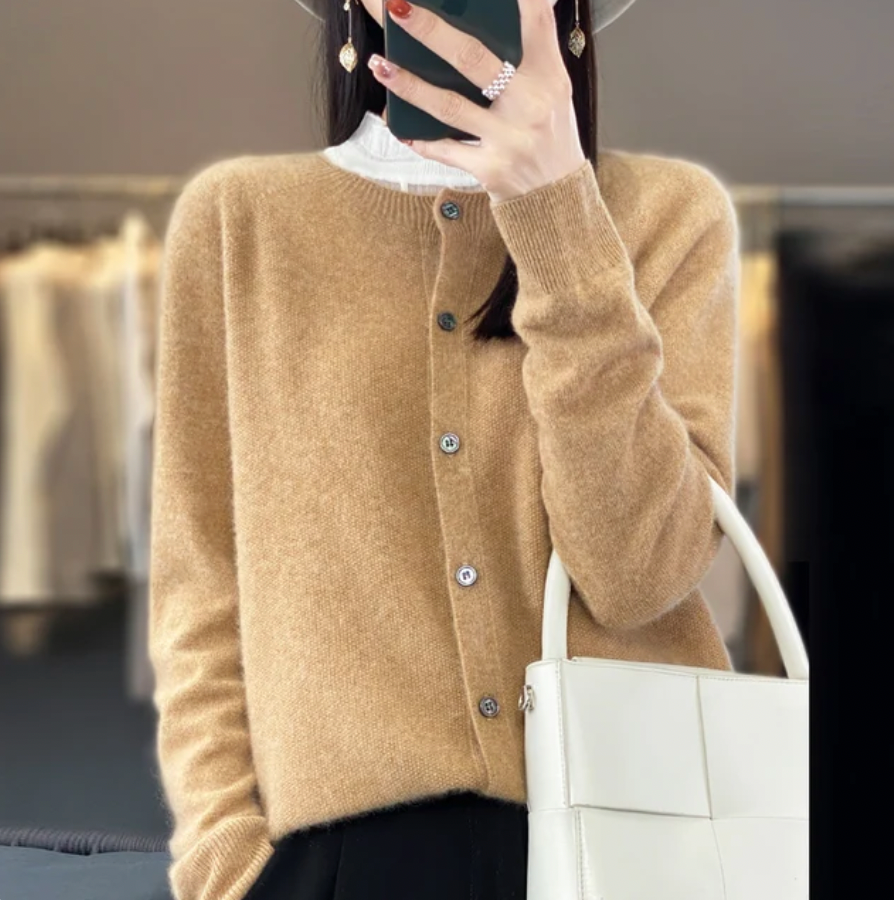 Annika | Kuschelige Wolljacke