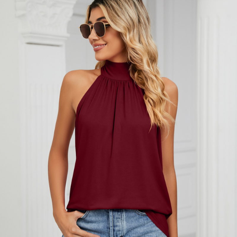 Glamoureuze chiffon blouse