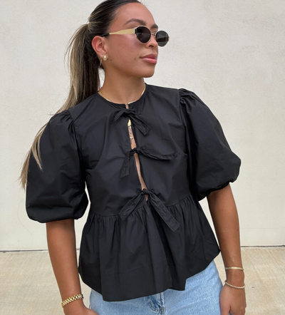 Alarissa® | Elegante Schößchenbluse für Damen, Baggy-Passform und stilvoll