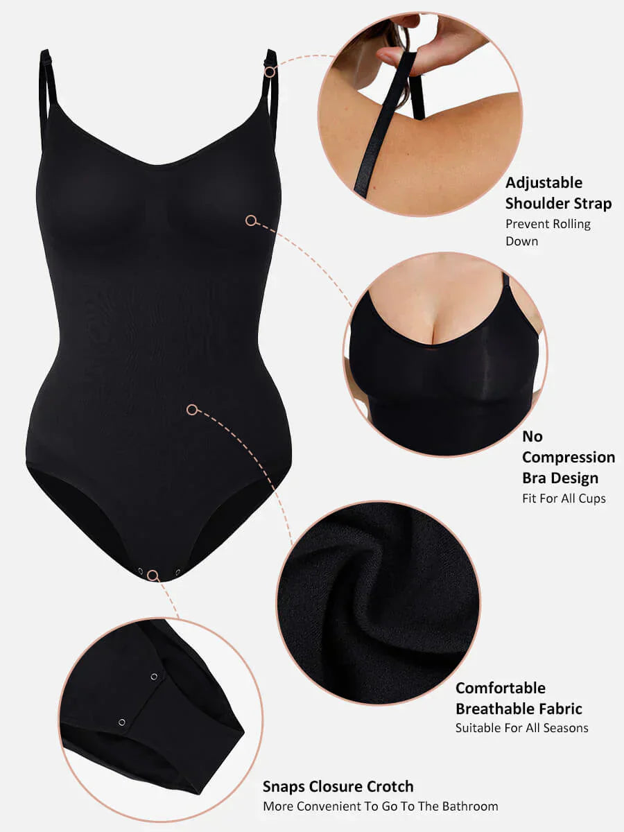 Shapewear-Bodysuit mit kurzem Slip