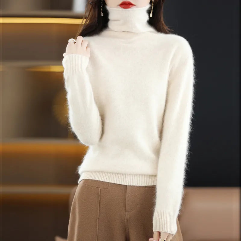 Rollkragen-Pullover für Damen