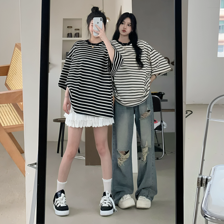 Kenza – Damen Jeans mit hoher Taille und weitem Bein – Lockere Passform, schlank machender amerikanischer Stil