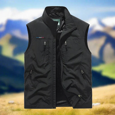 Becker Weste | Lässige multifunktionale Sommer-Outdoor-Westen für Männer