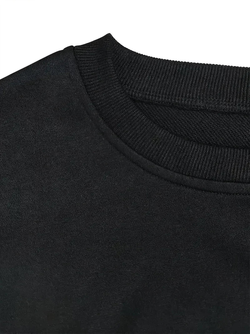 Sweatshirt mit Herzprint | Rundhalsausschnitt | Lässiger Streetstyle