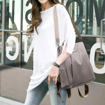 Helga Sommer Rucksack | Moderner multifunktionaler trendiger Damenrucksack und Handtasche