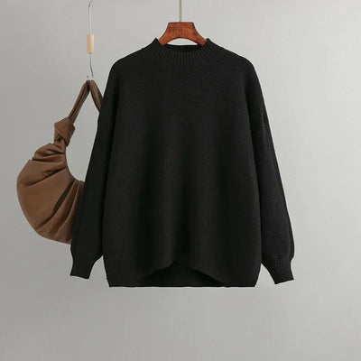 Lässiger Vintage-Strickpullover für Damen