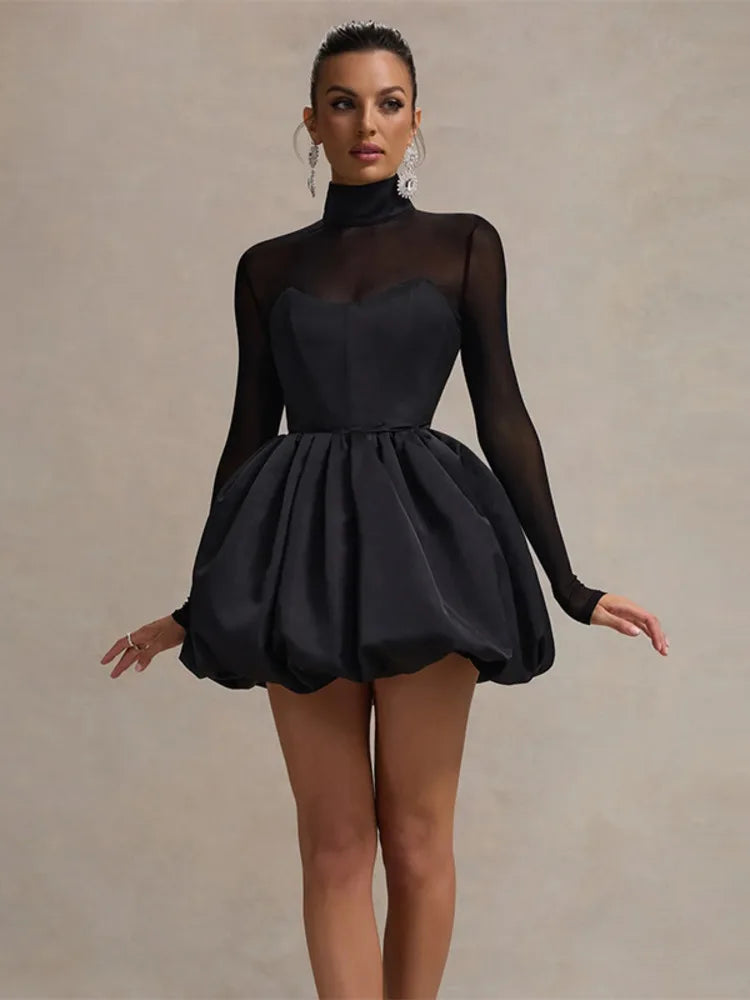 Virginia™ | Ballonkleid aus Netzstoff