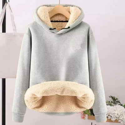 Lässige Sherpa-Winterjacke für Männer