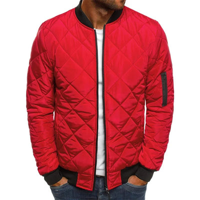 Ambrogio | Casual Jacke Premium mit Rhombusdesign