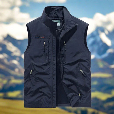 Becker Weste | Lässige multifunktionale Sommer-Outdoor-Westen für Männer