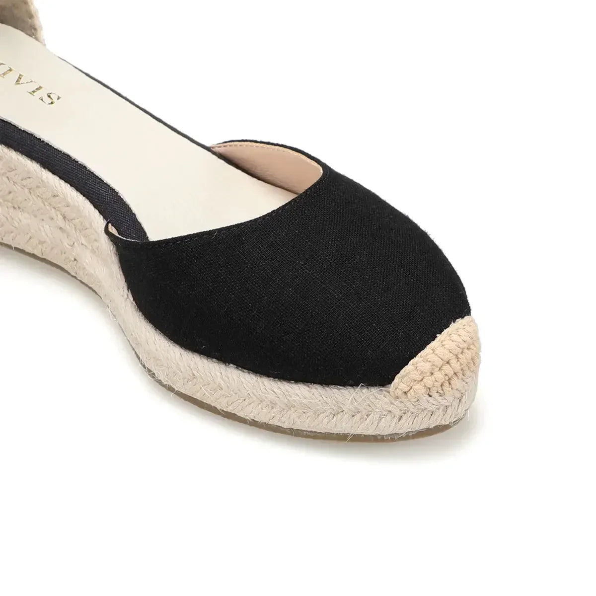 Tônivis Espadrilles Plateau | Bequeme Damen Keilabsatz Schnür-Sandalen für den Sommer 2024