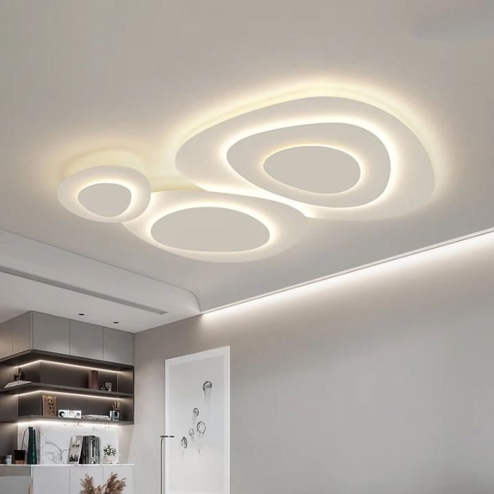 Lunara Moderne LED Loftlampe – Metallarmatur für Wohnzimmer, Schlafzimmer und Esszimmer